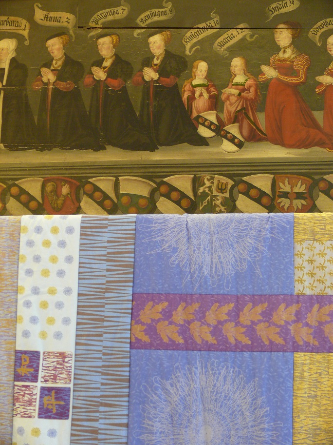 Weiße Quilts – weiße Patches